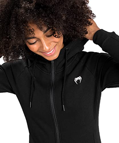 Venum womens Venum Essential Hoody Hooded Sweatshirt, Black, X-Small