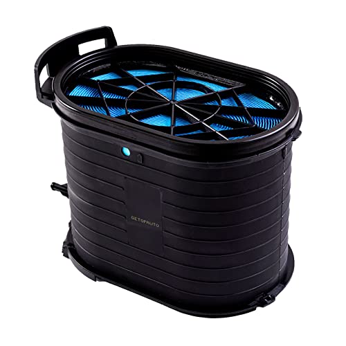 GETOPAUTO FA-1778 Engine Air Filter Fit for Ford F250 F350 F450 F550 Super Duty 2003-2007, for 03-05 Ford Excursion 6.0L V8 Turbo Powerstroke Replaces FA1778 3C3U-9601-BC 4C3Z-9601-AA CA9516