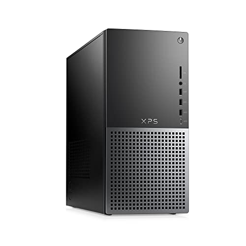 Dell XPS 8950 Desktop Computer - 12th Gen Intel Core i7-12700K, 16GB DDR5 RAM, 512GB SSD + 1TB HDD, NVIDIA GeForce RTX 3060 12GB, Wi-Fi 6, VR Ready, Air Cooled, Bluetooth, Windows 11 Home - Black