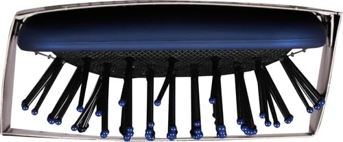 Conair Velvet Touch hair brush - Detangling hair brush - Ideal for all hair types - Paddle Cushion - Soft Touch Handle - Colors at random - 1 Count