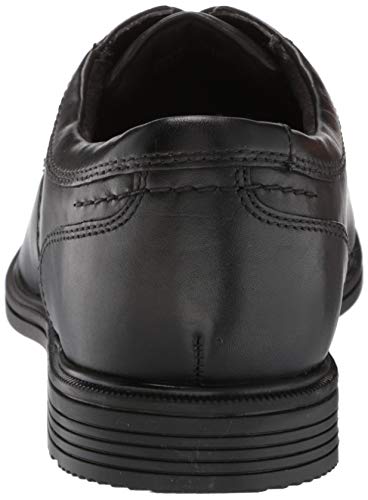 Rockport mens Rockport Men's Robinsyn Waterproof Cap Toe Oxford, Black, 9.5 Wide US