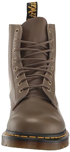 Dr. Martens Men's 1460 Pascal Fashion Boot, Olive Carrara, 7