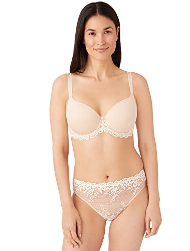 Wacoal Women's Embrace Lace Contour Bra, Mystical/Purple Rose, 38DDD