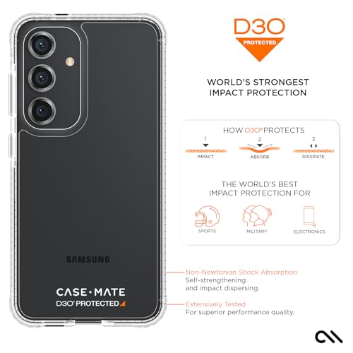 Case-Mate Samsung Galaxy S24 Case [6.2"] [12ft Drop Protection] [Wireless Charging] Twinkle Disco Phone Case for Samsung Galaxy S24 - Luxury Bling Glitter Cover with Anti-Scratch, Shockproof, Slim Fit