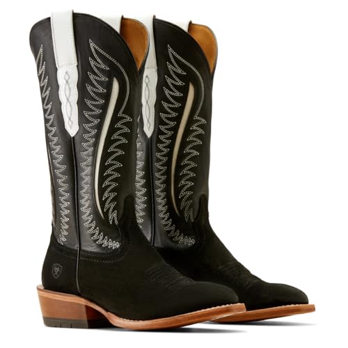 Ariat Women's Futurity Limited Western Boot, Ink Well/Black Roughout, 5.5