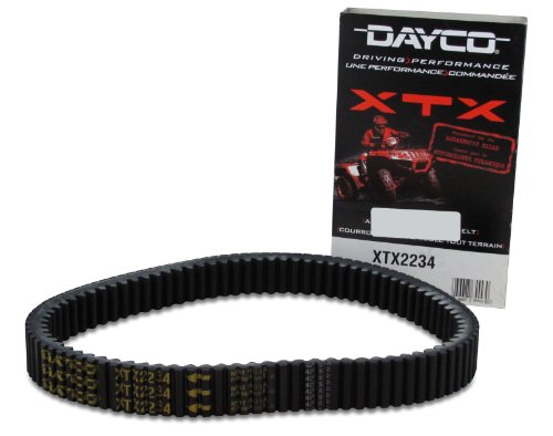 Dayco XTX2234 XTX Extreme Torque ATV/UTV Drive Belt, Black