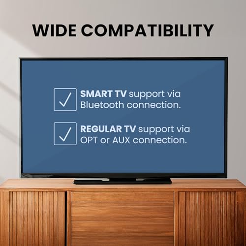 Avantree HT5009 Plus - Wireless Headphones for TV Watching with Bluetooth Transmitter & Charging Dock, Long Range, Low Latency, Pass-Through Support, and Clear Voice Mode for Seniors & Hard of Hearing