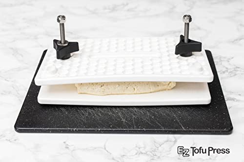 EZ Tofu Press- Best Tofu Press for Firm and Extra Firm Tofu | Easily Remove Water for Flavorful and Dense Tofu | Made in The USA