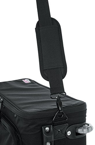 Gator GRRACKBAG2UW Rolling 2 Rack Bag with Removable Handle and Wheels