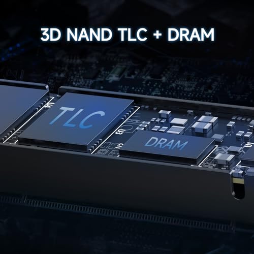 fanxiang S770 1TB NVMe M.2 SSD for PS5 - with Heatsink and DRAM, Up to 7300MB/s, PCIe 4.0, Suitable for Playstation 5 Memory Expansion, Game Enthusiasts, IT Professionals