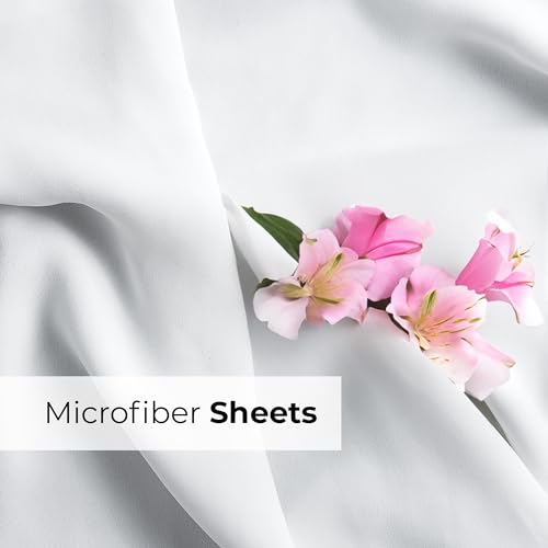 Extra Deep Twin XL Sheet Set - 4 Piece Breathable & Cooling Sheets - Hotel Luxury Bed Sheets Set - Easy Fit - Soft, Wrinkle Free & Comfy Sheets Set - Spa Blue Sheet Set w/Extra Deep Pockets
