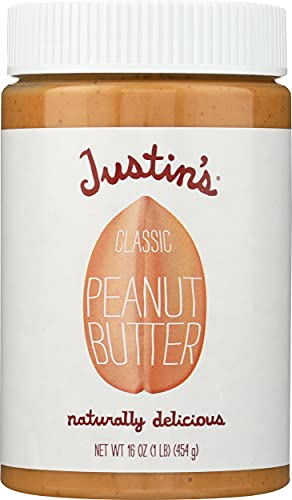 Justin's Nut Butter Peanut Butter, Classic, 16 Ounce