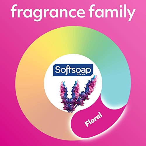 Softsoap Limited Edition Liquid Holiday Hand Soap and Moisturizing Body Wash Bundle, Including Peppermint and Pine Liquid Hand Soaps, Vanilla and Peppermint Body Washes, 4 Piece Gift Set