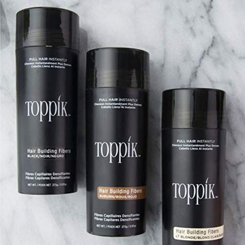 Toppik Hair Building Fibers, Auburn, 12g Fill In Fine or Thinning Hair Instantly Thicker, Fuller Looking Hair 9 Shades for Men Women