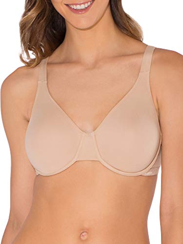 Fruit of the Loom Women's Cotton Stretch Extreme Comfort Bra, Purple Velvet/Blushing/Black