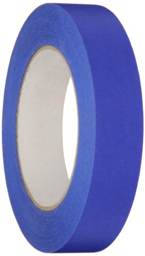 Nashua Crepe Paper Premium 14-Day Painter's Masking Tape, 3" Core, 5.3 mil Thick, 55m Length, 24mm Width, Blue