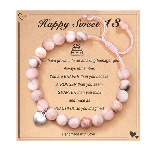 HGDEER Daughter Gifts, Bracelets Gifts for Teenage Teen Gifts Trendy Stuff, Easter Basket Stuffers Gifts for Teen Gifts for 11 12 13 14 15 16 17 Year Old Gifts Back to School First Day of School Gifts