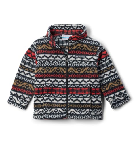 Columbia Toddler Boys Zing III Fleece, Mountain Blue Check, 3T