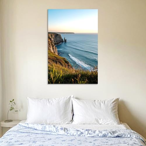 GagetElec Personalized Canvas Art - Custom Wall Decor Unique Gift Idea for Wedding & Anniversary，Thanksgiving Day，with Natural landscape theme (20" X 32")