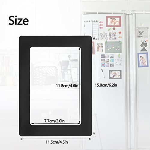 FYY Picture Frame 3.5x5, 5 Pack Magnetic Photo Frames for Refrigerator, Magnetic Picture Frames suitable for Fridge, Dishwasher, Locker and Office Cabinet, Horizontally or Vertically