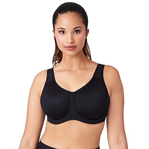 Wacoal Women's Full Support Underwire Sport Bra, Blue, 36DDD