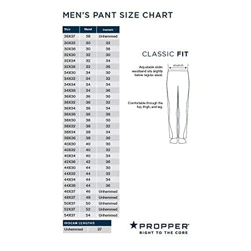 Propper Men's Kinetic Pant, Khaki, 44W x 34L