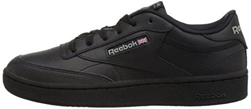 Reebok Boy's Club C Sneaker, Black/Charcoal, 12 Little Kid