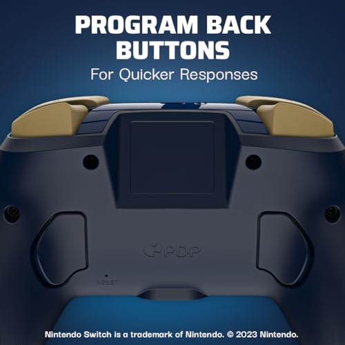 PDP Rematch Enhanced Wireless Nintendo Switch Pro Controller - Rechargeable Battery Powered, Link Hero (Glow in The Dark)