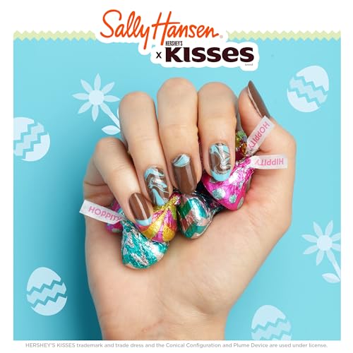 Sally Hansen Insta-Dri x Hershey's Kisses Duo Pack - You Had Me at Kisses, 2 x 0.3oz