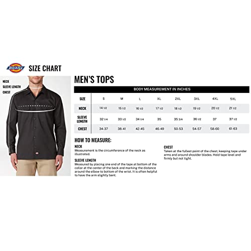 Dickies Men's Long Sleeve Wordmark Graphic T-Shirt, Heather Gray, Small