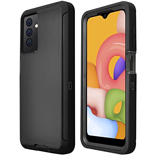Cljlixcy Galaxy A13(2022) Case, Galaxy A04S (2023) Case, Shockproof Dust/Drop Proof Water-Resistance 4-Layer Full Body Protection Rugged Heavy Duty Cover for Samsung Galaxy A13 5G/ Galaxy A04S