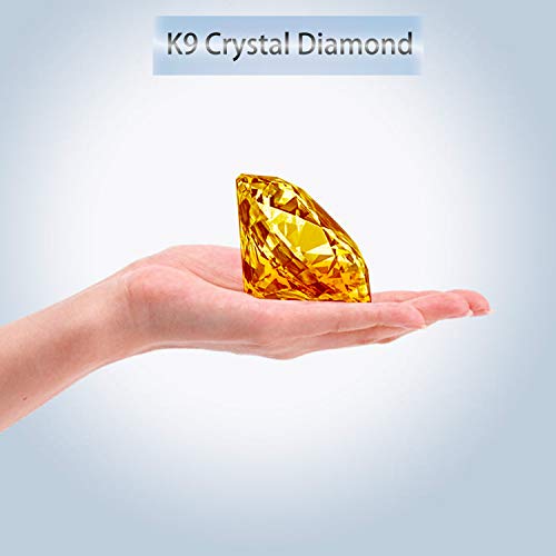 MerryNine Diamond Gifts for Women, Mom, Wife, Girlfriend, Sister, Her, Birthday Gifts Set with Gift Card, Flannelette, Flannelette Bag, 60Mm Diamond Paperweight Decoration with Sliver Triangle Base
