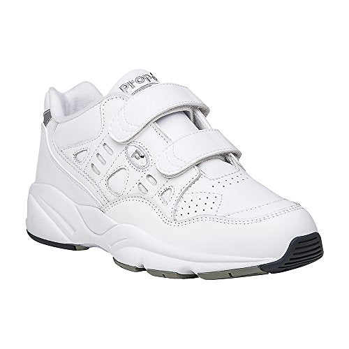 Propét Womens Stability Walker Strap Walking Walking Sneakers Shoes - White - Size 6.5 B