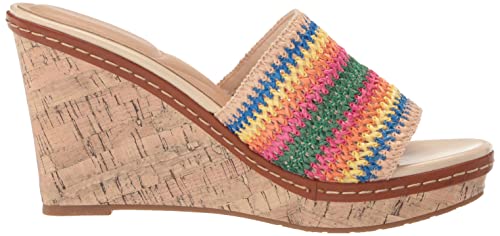 CL by Laundry Women's Beginning Wedge Sandal, Natural, 11