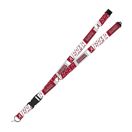 Rico Industries NCAA Oklahoma Sooners 19" x 1" Premium Unisex-Adult Safety Breakaway Lanyard - Flash