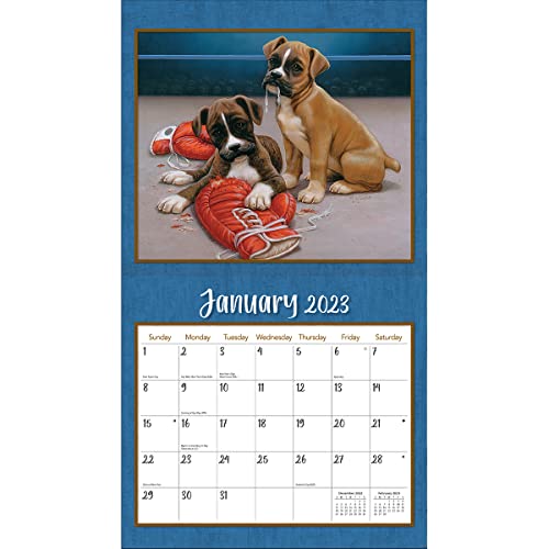 LANG PUPPY 2023 WALL CALENDAR