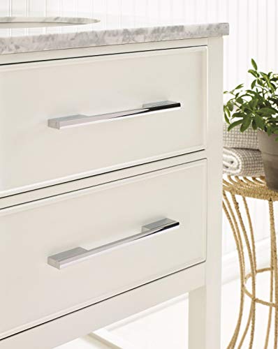 Amerock | Cabinet Pull | Polished Chrome | 8 inch (203 mm) Center to Center | Separa | 1 Pack | Drawer Pull | Drawer Handle | Cabinet Hardware