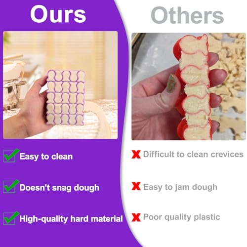 AIERSA Gold Fish Cracker Cutter,25 Cavity Fish Cookie Cutter,Mini Gold Fish Shapes Molds for Cookie,Non-stick Dough, Fish Cookie Cutters Mold for Baking