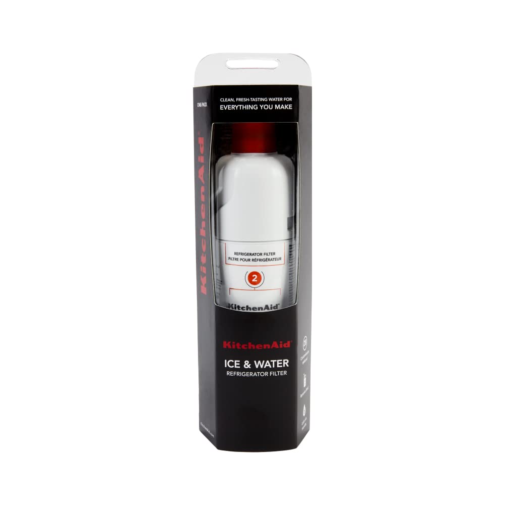 KitchenAid KAD2RXD1 Ice, Orange Refrigerator Water Filter 2-KAD2RXD1, Single-Pack