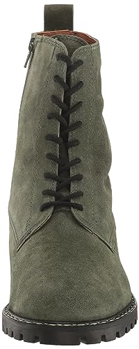 Lucky Brand Women's Kancie Combat Boot, Kobain Olive, 12