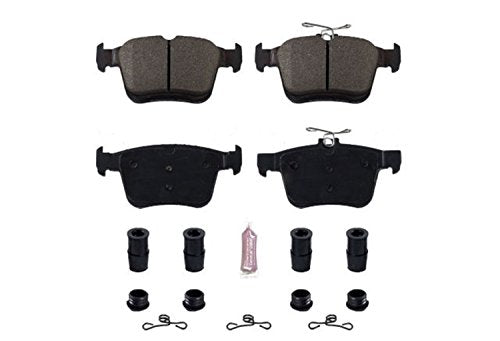 Power Stop Z23-1761 Rear Z23 Evolution Sport Carbon Fiber Infused Ceramic Brake Pads with Hardware