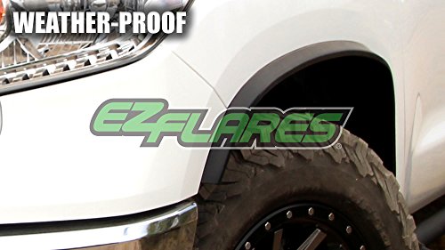 EZ Flares - Universal Offroad Flexible Foam Rubber Fender Flares 1-inch Extension