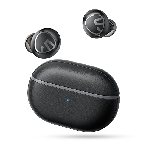 SoundPEATS Free2 Classic Wireless Earbuds Bluetooth V5.1 Headphones with 30Hrs Playtime in-Ear Wireless Earphones, Built-in Mic for Clear Calls, Touch Control, Single/Twin Mode, Stereo Sound