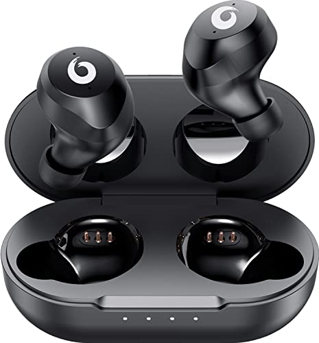 Hikapa X9 Wireless Earbuds Bluetooth 5.3 Headphones Waterproof Stereo Earphones in Ear Touch Control with Microphone Headset with Deep Bass for Sport, Gaming and Running(Black)
