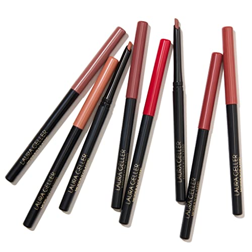 LAURA GELLER NEW YORK Modern Classic Lip Liner, Luxurious Creamy Long Lasting Lip Liner, Prevents Feathering and Fading, Major Mauve