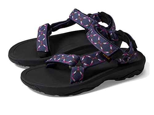 Teva Hurricane XLT 2 Sandal, Lava Dark Gull Grey, 4 US Unisex Big Kid