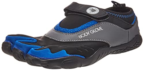 Body Glove Men's 3T Barefoot Max Water Shoe, Black/Dazzling Blue 7