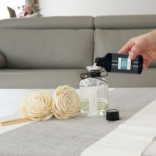Aronica Twin Sola Diffuser 160ml_Eucalyptus and Bergamot Scent Sticks Oil Diffuser for Modern Home Shelf Decor, Entryway Table Fragrance for Aesthetic Bedroom