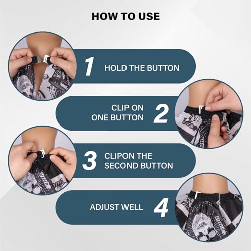 Waterproof Hair Cutting Cape Barber Cape Haircut Cape with Adjustable Snap Closure Hair Cape for Haircuts Salon Cape for Hairstylist Barber Accessories Barber Tools (64" x 56")