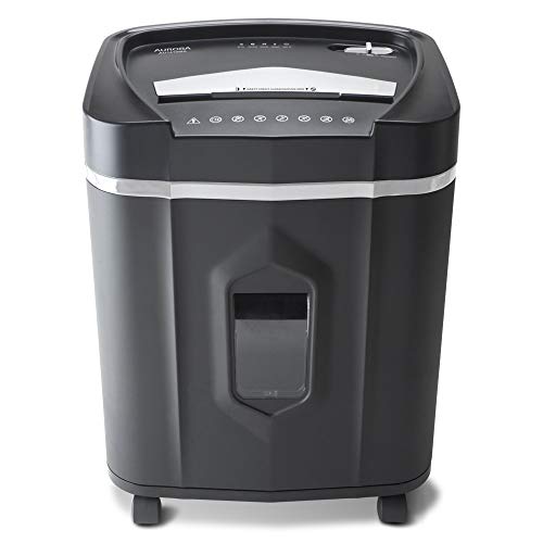 Aurora Professional Grade High Security 14-Sheet Micro-Cut Paper/CD and Credit Card/ 30 Minutes Continuous Run Time Shredder